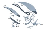 Genuine Mercedes-benz Trunk Lid 206-750-04-00. Fixed Price $1137.50.