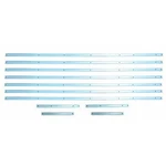 Polished Truck Bed Floor Mounting Strips For 1967-72 Chevy C/k 4143-731-6710S. Fixed Price $602.75.