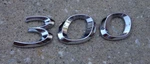 Chrysler 300 Rear Trunk Emblem Letters Badge Decal Oem Genuine Original Factory. Fixed Price $26.78.