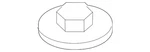 Genuine Ford Hinge Nut W715956-S437 Qty. Fixed Price $17.75.