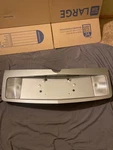 03-07 Cadillac Cts Tail Trunk Panel Lid Backup Reverse License Plate Oem White. Fixed Price $120.00.