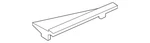 Genuine Honda Hinge Cover 74835-TG7-A11. Fixed Price $50.36.