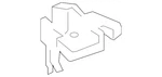 Genuine Nissan Deck Lid Striker 84620-3AW0B. Fixed Price $55.64.