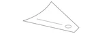Gm Oem 06-10 Sky,solstice Trunk Lid Components-protector 25808942. Fixed Price $71.83.