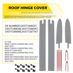 4PCS Left+right Convertible Roof Top Hinge Cover Fits Bmw E93 335I M3 M4 F83 Eoa. Fixed Price $37.99.