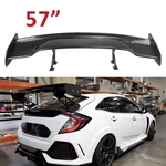 Rear Trunk Spoiler Lip Wing Carbon Fiber Color 57INCH For Honda Civic Hatchback. Fixed Price $169.99.