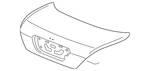 Genuine Honda Lid Trunk (dot) 68500-SDN-A91ZZ Qty. Fixed Price $592.00.