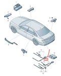 New Audi A8 Tailgate Opening Sensor Line 4N0962239A 4N0-962-239-A. Fixed Price $77.00.
