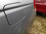 2004 05 06 07 08 Kia Spectra Silver Fuel Tank Door Gas Lid With Hinge. Fixed Price $36.99.