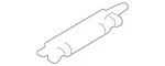 Genuine Audi Balance Weight 8W8-827-242-D. Fixed Price $412.99.