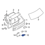 For Bmw X5 2007-2013 51247308849 Rear Liftgate Latch. Fixed Price $254.71.