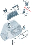 New Audi A8 4H Tailgate Release Cable 8E5827531K Genuine. Fixed Price $20.51.