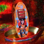 Trader Joe's Pirate Tin W/ 3D Lid Boatload Of Cookies Empty Box Loot Rare. Fixed Price $34.99.
