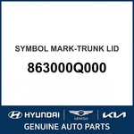 2009-2014 Hyundai Sonata Symbol Mark-trunk Lid Oem New 863000Q000. Fixed Price $79.80.