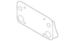 Genuine Bmw License Bracket 51-11-7-070-263. Fixed Price $59.65.