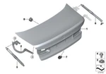 Bmw 51147458725 - Impact Breakthrough Lid Stop Buffer 2017 2024 Original Oem. Fixed Price $19.94.