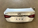 18-24 Infiniti Q50 Rear Trunk Lid Deck Tailgate Silver Assembly, Oem LOT3673. Fixed Price $599.00.