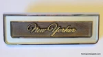 1965 Chrysler New Yorker Rear Seat Emblem #2572418 Nice Chrome!. Fixed Price $64.95.