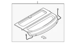 Genuine Mazda Package Tray Trim B32H-68-310E-30. Fixed Price $509.84.