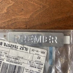 Oem Ford Premier Emblem Deck Lid Hatch Badge Chrome 8L9Z784258B. Fixed Price $30.00.