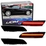 4PC Set Smoke Lens Amber/red Full Led Side Marker Lights For Chrysler Crossfire. Fixed Price $52.09.