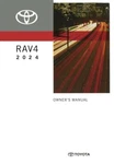 2024 Toyota RAV4 Owner's Manual. Fixed Price $60.00.