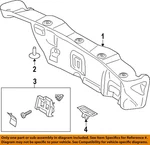 Ford Oem 13-25 Continental Trunk Lid Components-lock Cover DS7Z54432A30B. Fixed Price $20.19.