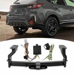 Trailer Tow Hitch For Subaru Crosstrek 16-21 22 23 24 25 26 W/ Wiring Harness. Fixed Price $195.00.