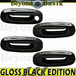 2002-2009 Chevy Trailblazer Gmc Envoy Gloss Black Door Handle Covers W/o Psgkey. Fixed Price $31.98.