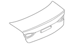 Genuine Audi Trunk Lid 8Y5-827-025. Fixed Price $1446.72.