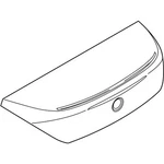 Genuine Bmw Trunk Lid 41-62-7-188-584 New. Fixed Price $1441.05.