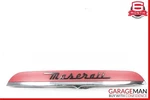 14-17 Maserati Ghibli Rear Trunk Lid Parking Camera Molding Trim Panel Assembly. Fixed Price $51.25.