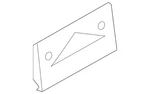Genuine Bmw License Bracket 51-11-7-192-051. Fixed Price $56.55.