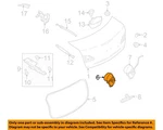 Mazda Oem 10-12 3 Trunk Lid Components-lock Assy BGV556820. Fixed Price $185.97.