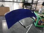 2013 Ford Taurus Oem Blue Deck Lid Trunk Good Condition DG1Z5440110A. Fixed Price $557.99.
