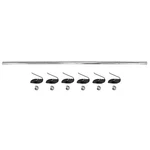 1966 Gto Rear Trunk Deck Lid Center Molding W/ Clips Dynacorn M1532. Fixed Price $129.99.