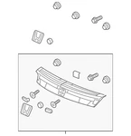 Genuine Honda Deck Lid Finish Panel 74890-TS9-305ZB. Fixed Price $689.56.