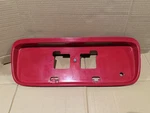1999-2000 Honda Civic Coupe Rear License Plate Garnish Trim- Oem Red. Fixed Price $52.24.