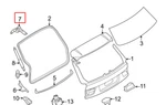 Bmw X5 F15 Rear Right Top Liftgate Bootlid Hinge 41007378128 No Duty. Fixed Price $96.15.