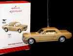2014 Hallmark Keepsake 1965 Ford Mustang Diecast Sports Car Gold Metallic. Fixed Price $29.95.