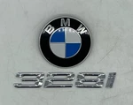 2007 - 2013 Bmw 328I Rear Trunk Lid Emblem Badge Logo Sign Oem Chrome. Fixed Price $33.99.