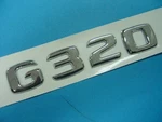 Chrome * G320 Trunk Letter Emblem Badge Set For Mercedes Benz G-class Amg. Fixed Price $22.00.
