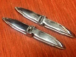 Nice Pair 1936-1938 Dodge Trunk Hinges, Hot Rat Rod Lowrider Mopar #706411. Fixed Price $59.50.