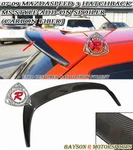 Fits 07-09 Mazdaspeed 3 5DR Ms-style Add-on Roof Spoiler Wing (carbon). Fixed Price $269.99.
