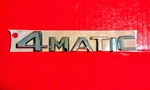 Mercedes 4MATIC Class Emblem Badge Rear - Adhesive Included. Fixed Price $18.88.
