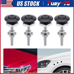 Auto Car Push Button Quick Release Hood Bonnet Pins Lock Clip Bumper Latch Kit. Fixed Price $14.98.