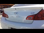Trunk/hatch/tailgate 4 Door Sedan With Spoiler Fits 10-13 Infiniti G37 32579995. Fixed Price $566.04.