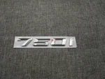 Chrome Number Trunk Rear Letters Word Badge Emblem Sticker For Bmw Series 750I. Fixed Price $19.99.