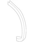 Genuine Audi Hinge Cover 8V5-827-207. Fixed Price $24.36.