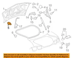 Gm Oem 10-17 Camaro,caprice Trunk Lid Components-bumper 92231413. Fixed Price $22.42.